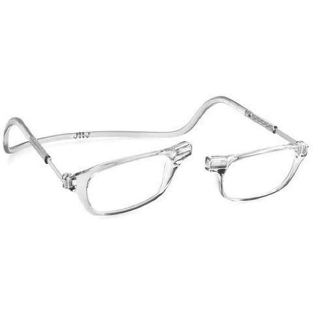 1.25 Clic Original Readers Magnetic Front Connect Reading Glasses in Blue ;